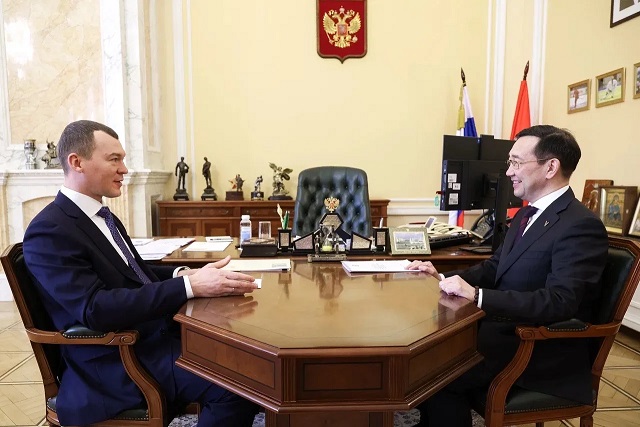 О чем говорили глава Якутии и министр спорта России