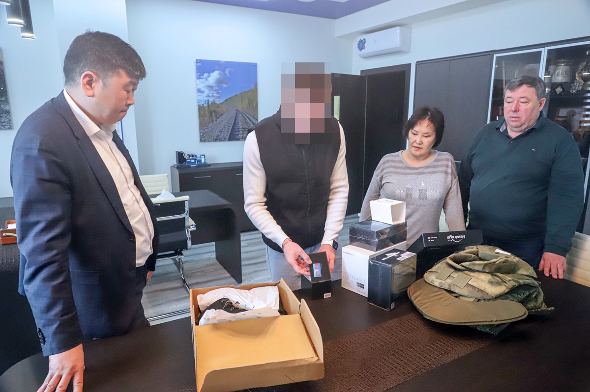 Руководство ЖДЯ встретилось с участником СВО