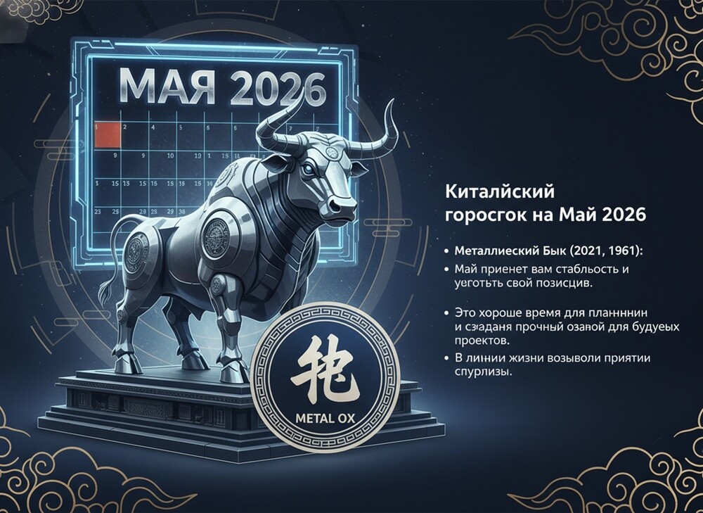 Китайский гороскоп на май
