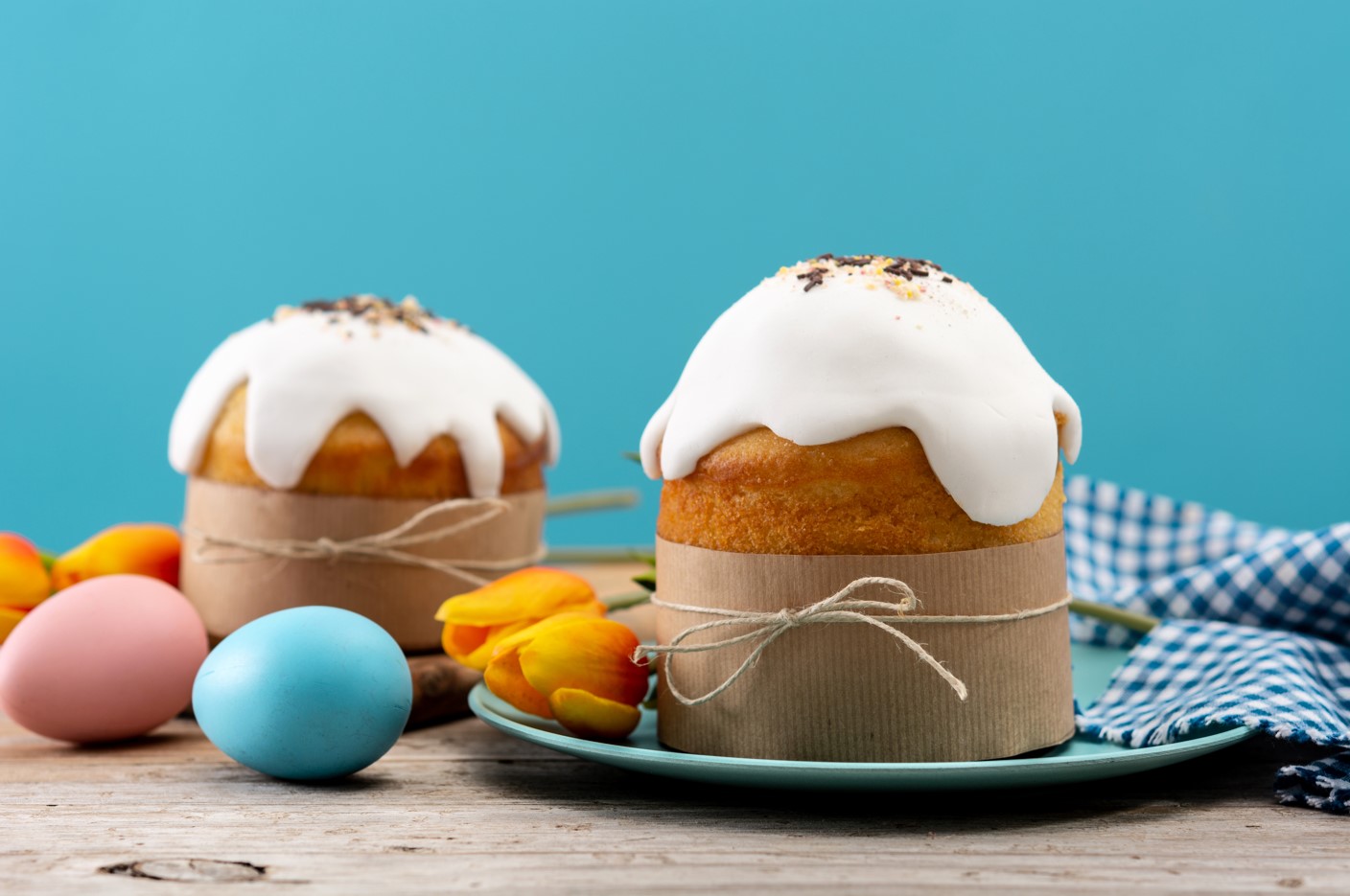 Рецепт: Пасхальный кулич на сметане