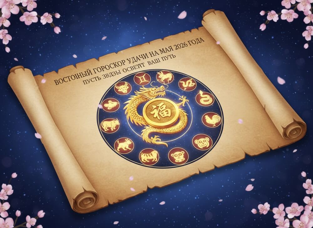 Восточный гороскоп удачи на май 2026 года