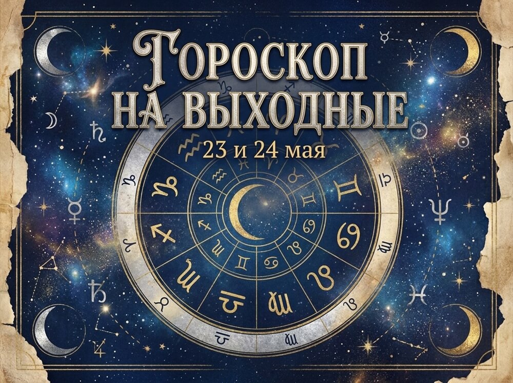 гороскоп на выходные 23 и 24 мая