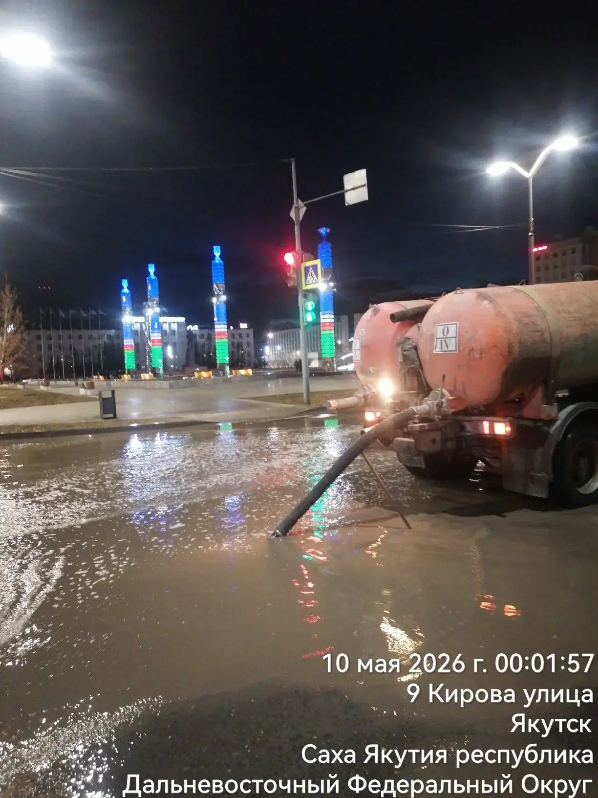 откачка воды 