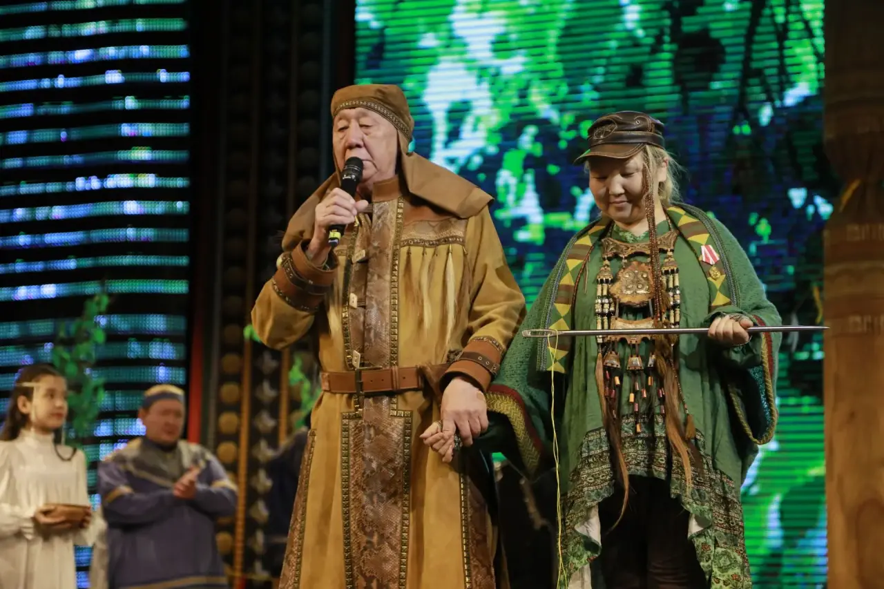 Бенефис родоначальницы Саха-Бохо Анжелики Кириллиной 