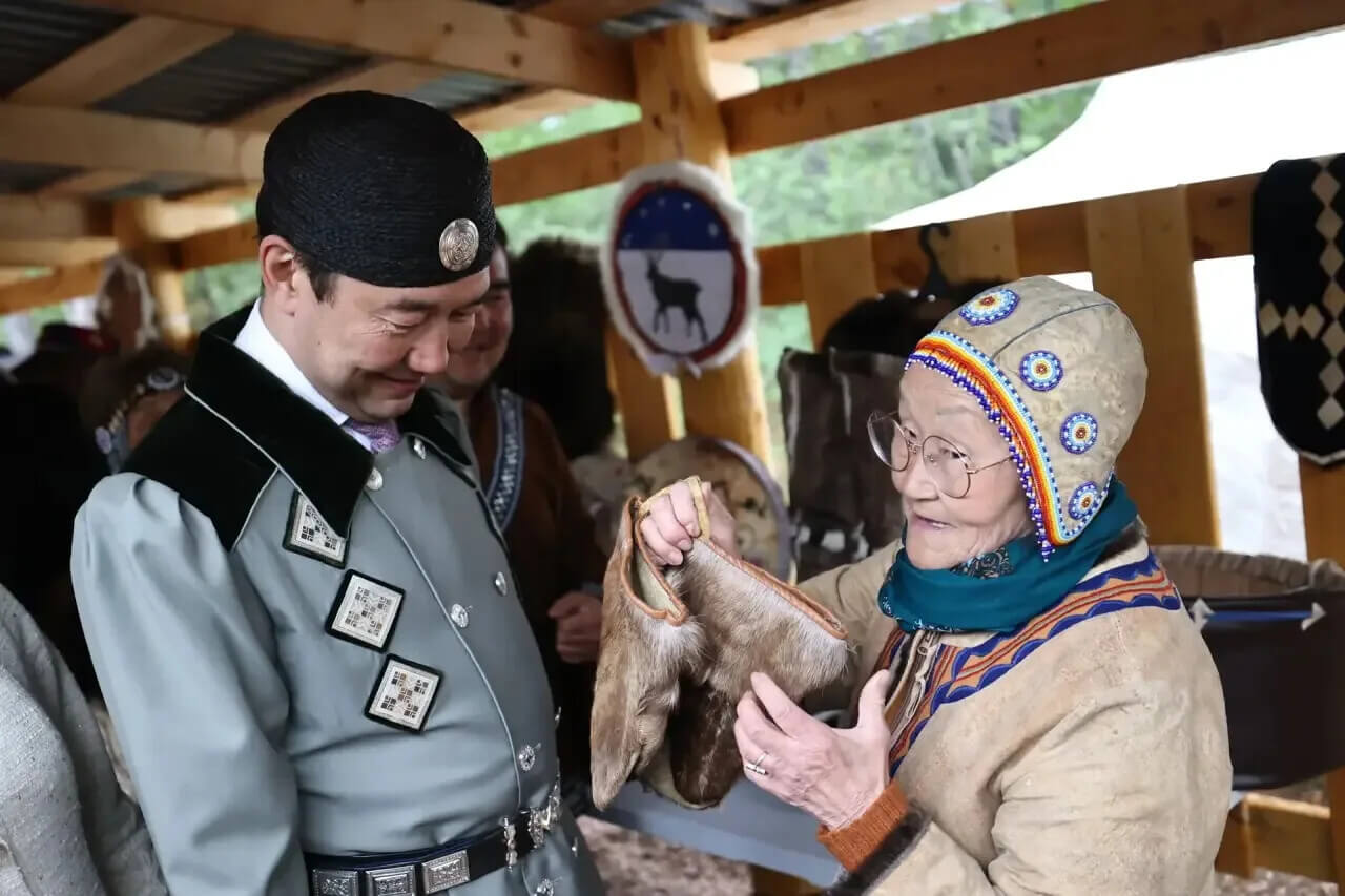 Глава Якутии празднует эвенкийский Бакалдын