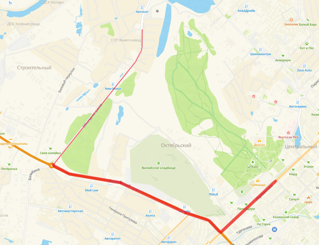 В Якутске перекроют улицы на время «Drivee Якутский полумарафон-2026»
