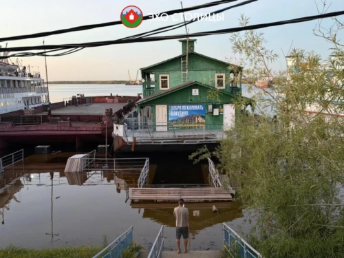 В Якутске продолжается повышение уровней воды