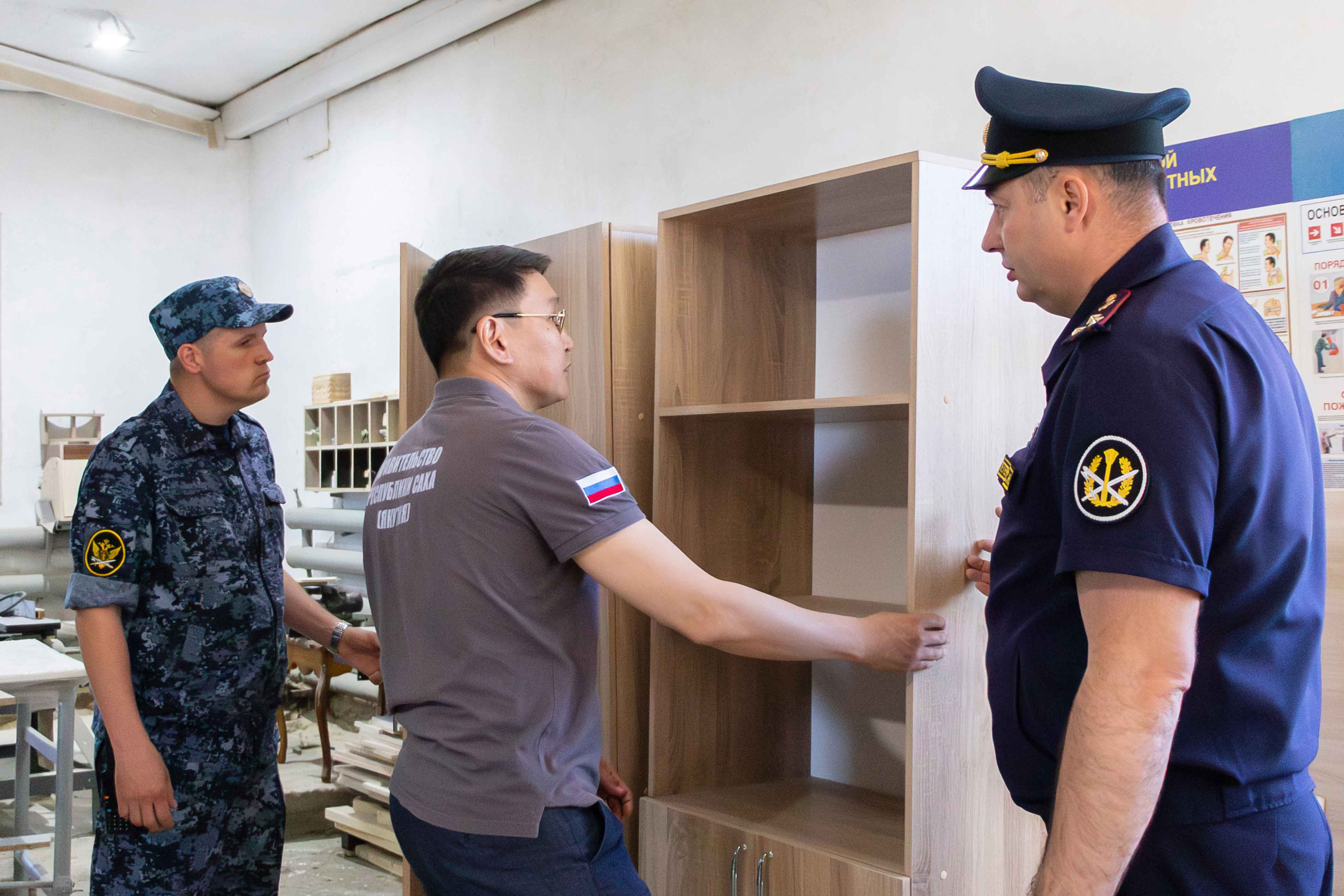Министр посетил производство в исправительной колонии