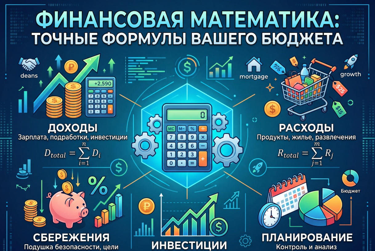 Финансовая математика: точные формулы вашего бюджета